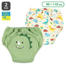 西松屋夏季6層戒片學習褲2件(恐龍)