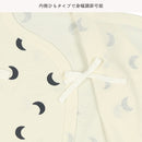 西松屋冬季長款連身內衣2件(月亮黑/白)