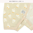 西松屋冬季長款連身內衣2件(小雞黃/灰色)