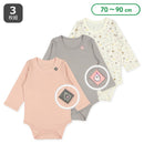 西松屋嬰幼兒長袖包臀衣3件 (幽靈 )