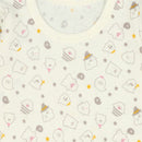 西松屋嬰幼兒長袖包臀衣3件 (幽靈 )