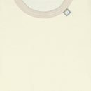 西松屋冬季長袖連身衣3件(熊藍/白/黃)