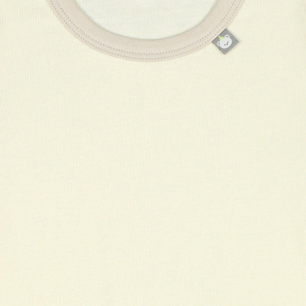 西松屋冬季長袖連身衣3件(熊藍/白/黃)