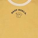 西松屋冬季長袖連身衣3件(熊/熊貓/樹熊)