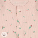 西松屋嬰幼兒長袖開襟包臀衣2件 (檸檬+花)