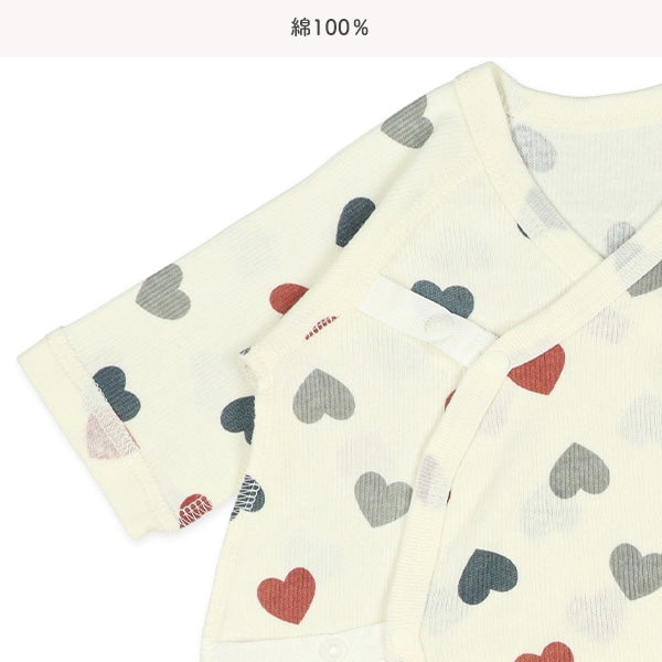 西松屋冬季新生兒組合內褲2件（大小心心）