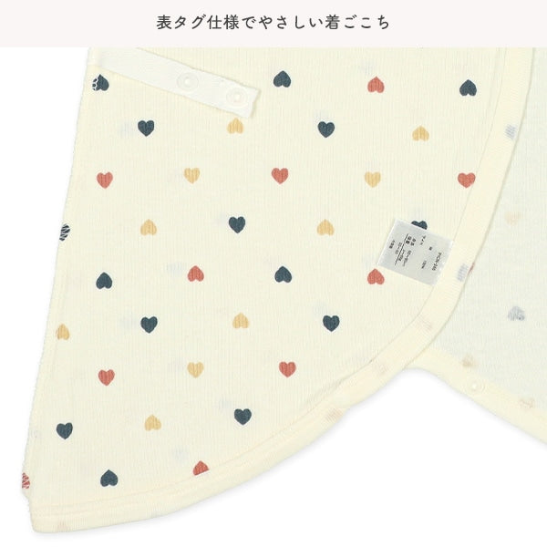 西松屋冬季新生兒組合內褲2件（大小心心）