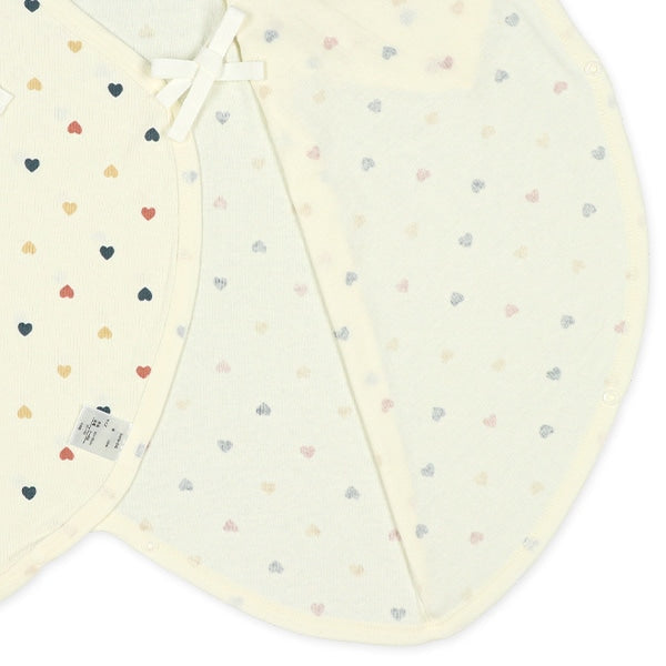 西松屋冬季新生兒組合內褲2件（大小心心）