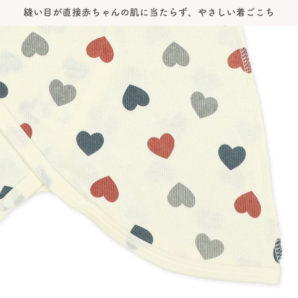 西松屋冬季新生兒組合內褲2件（大小心心）