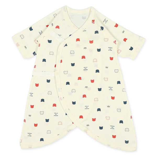 西松屋冬季新生兒組合內褲2件（咖啡色/熊熊）