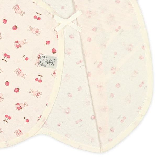 西松屋冬季新生兒組合內褲2件（小兔/熊熊）