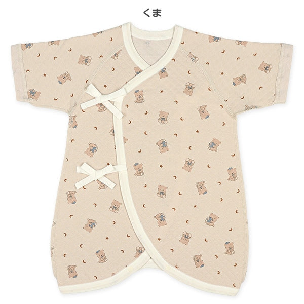 西松屋冬季新生兒組合內褲2件（小兔/熊熊）