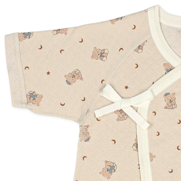 西松屋冬季新生兒組合內褲2件（小兔/熊熊）