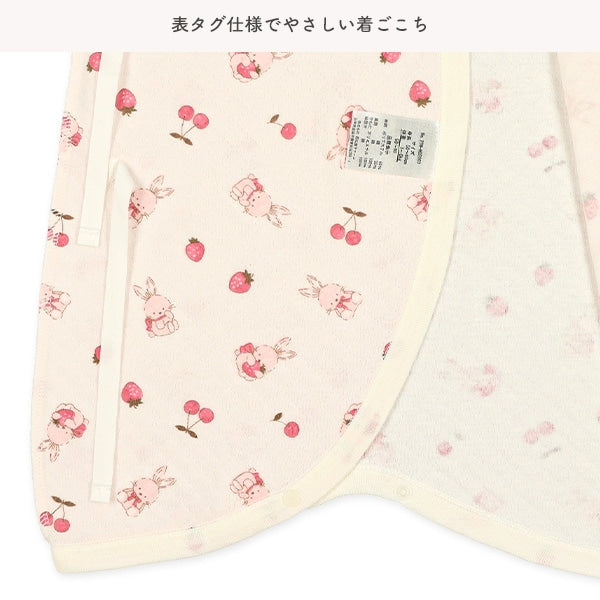 西松屋冬季新生兒組合內褲2件（小兔/熊熊）