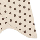 西松屋冬季新生兒內衣套裝4件(圓點/素色)