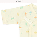 西松屋冬季新生兒內衣套裝4件(恐龍/星星)