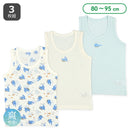 西松屋夏季背心3件(鯨/鯊)