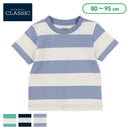 西松屋夏季短袖T恤(條紋)