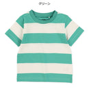 西松屋夏季短袖T恤(條紋)
