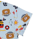 西松屋夏季短袖T恤(小熊&船)