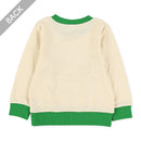 西松屋冬季長袖運動衫(車黑/綠色)