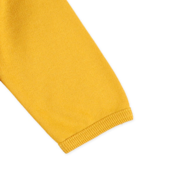 西松屋冬季長袖運動衫(象綠色/羊駝黄)