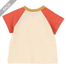 西松屋夏季短袖T恤(漢堡/薯條)