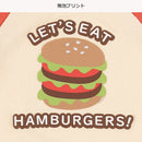 西松屋夏季短袖T恤(漢堡/薯條)