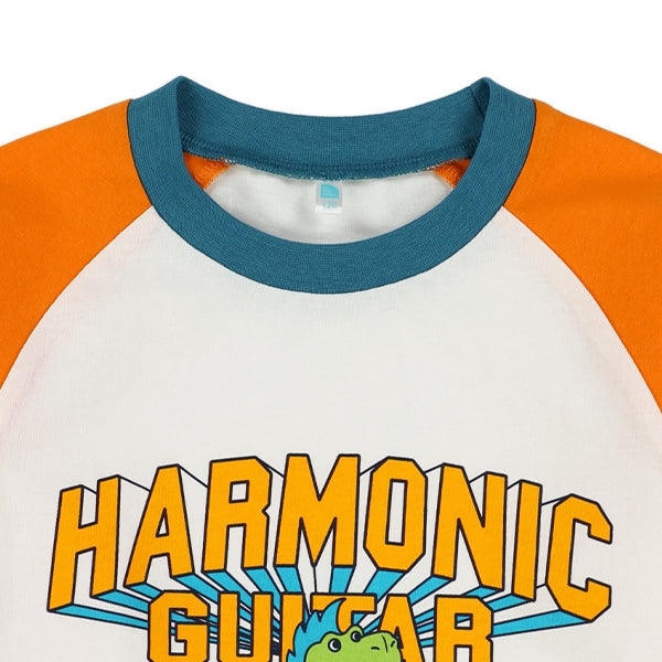 西松屋冬季長袖T恤(恐龍灰/橙/綠色)