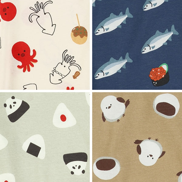 西松屋冬季長袖T恤(熊貓灰色)