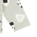 西松屋冬季長袖T恤(熊貓灰色)