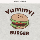 西松屋冬季長袖薄衛衣(漢堡黄/灰色)