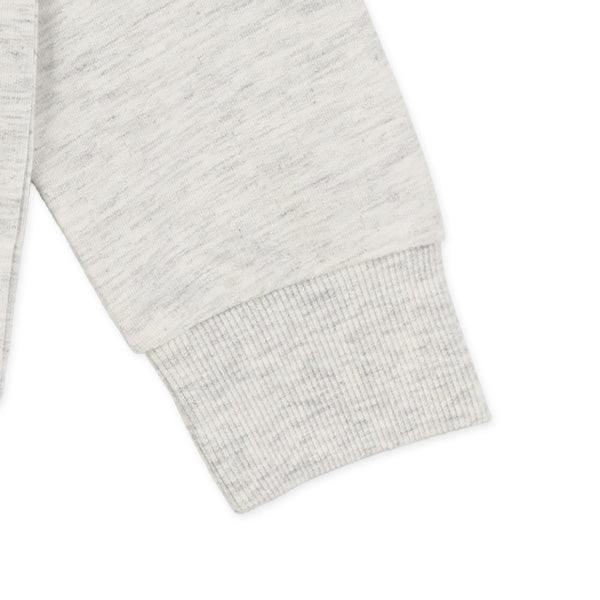 西松屋冬季長袖薄衛衣(漢堡黄/灰色)