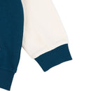 西松屋冬季長袖羊毛運動開胸外套(字母藍色)