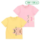 西松屋夏季短袖T恤(貓/兔子)