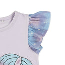 西松屋夏季荷葉邊T恤(獨角獸)