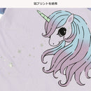 西松屋夏季荷葉邊T恤(獨角獸)