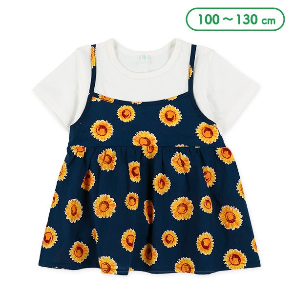 西松屋夏季套裝T恤(太陽花)