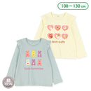 西松屋冬季長袖T恤(小熊藍色)