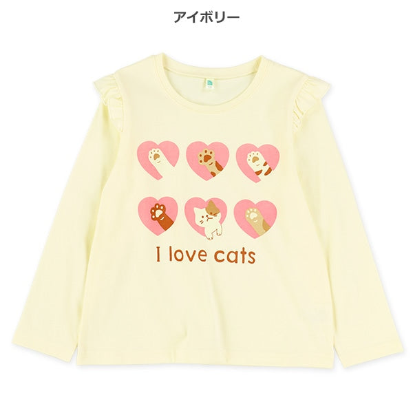 西松屋冬季長袖T恤(小熊藍色)