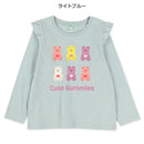 西松屋冬季長袖T恤(小熊藍色)