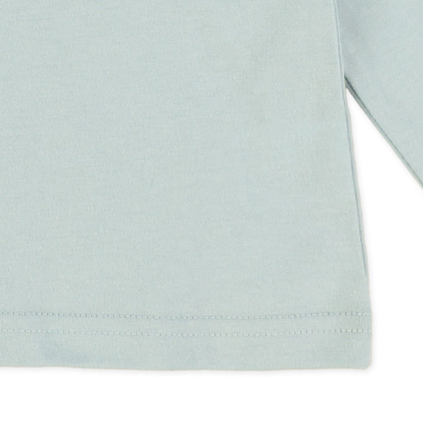 西松屋冬季長袖T恤(小熊藍色)