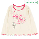 西松屋冬季長袖T恤(女仔白色)