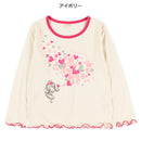 西松屋冬季長袖T恤(女仔白色)