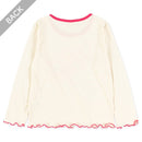 西松屋冬季長袖T恤(女仔白色)