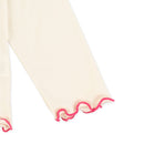 西松屋冬季長袖T恤(女仔白色)