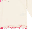 西松屋冬季長袖T恤(女仔白色)