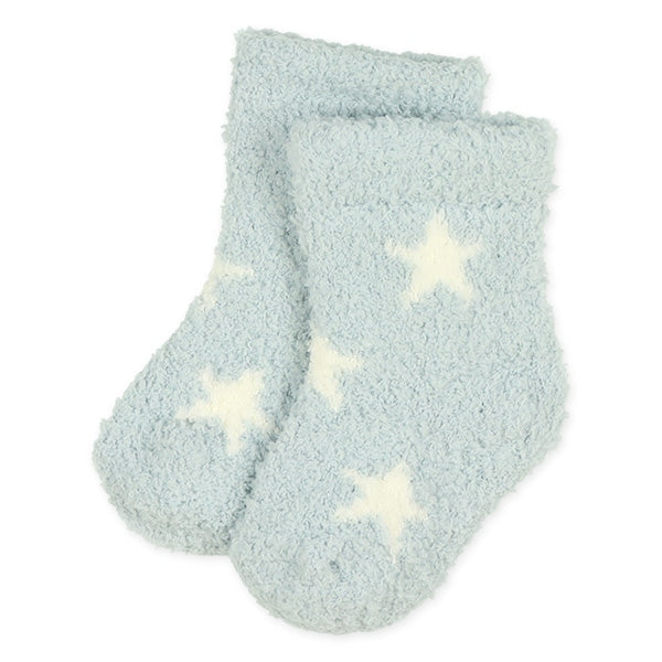 西松屋冬季新生兒襪2件(星星7-9cm)
