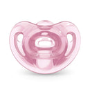 『NUK』全矽膠按撫奶咀連盒 1個裝 (6-18個月)-款式隨機發送