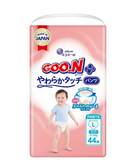 GOO.N 大王柔觸肌嬰兒紙尿褲大碼44片(新舊包裝隨機會發貨)